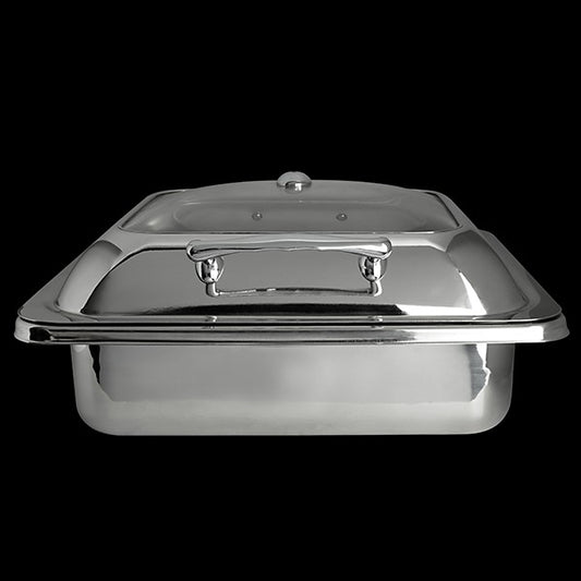 Silberner Chafing Dish Behälter.