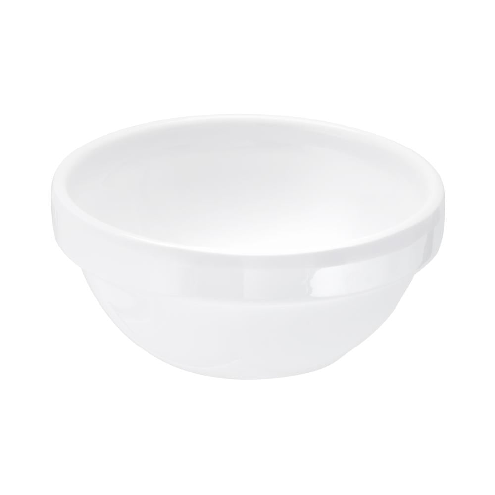 Weiße Schüssel für Gastronomie