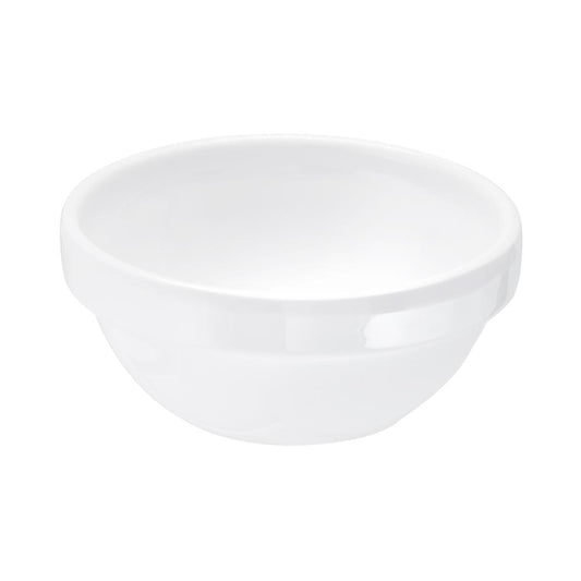 Weiße Schüssel für Gastronomie