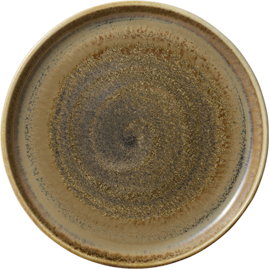 Teller flach rund Fahne Struktur 21cm 'PERFECT MATCH'