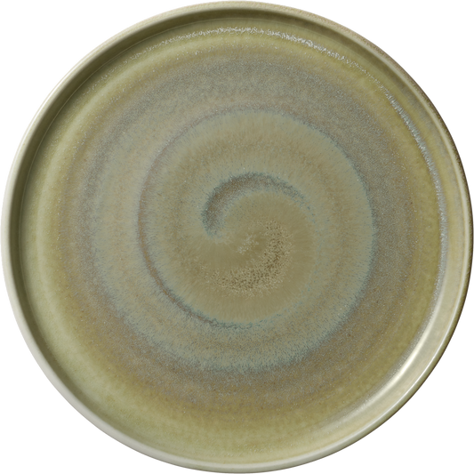 Keramikschale mit spiralförmigem Muster