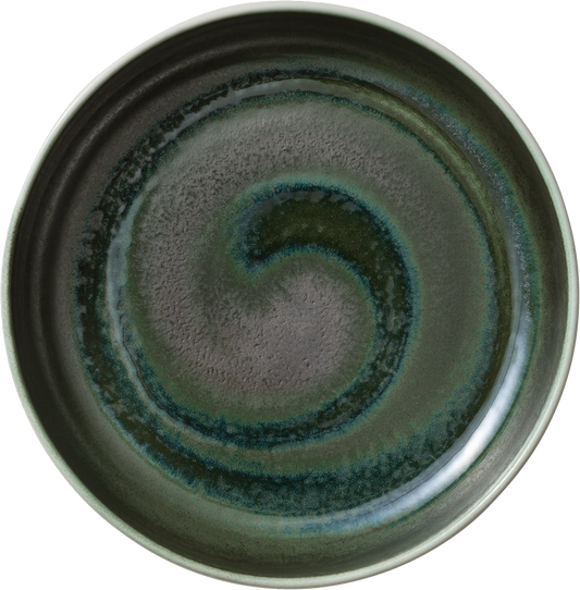Keramikschale mit spiralförmigem Muster