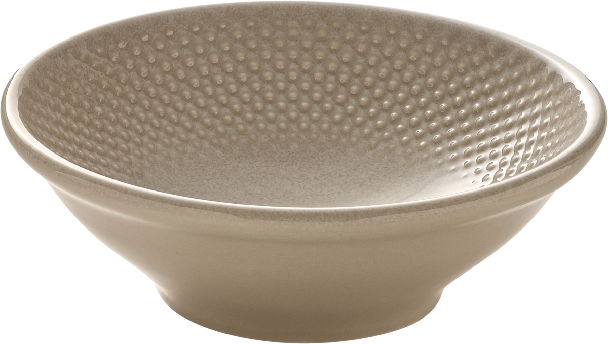 Schüssel rund Relief almond 16cm/0.50l 'PINE'