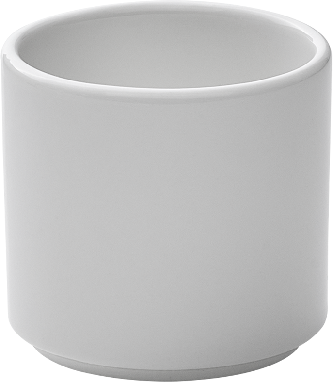 Weiße Keramik-Tasse, B2B Gastronomie
