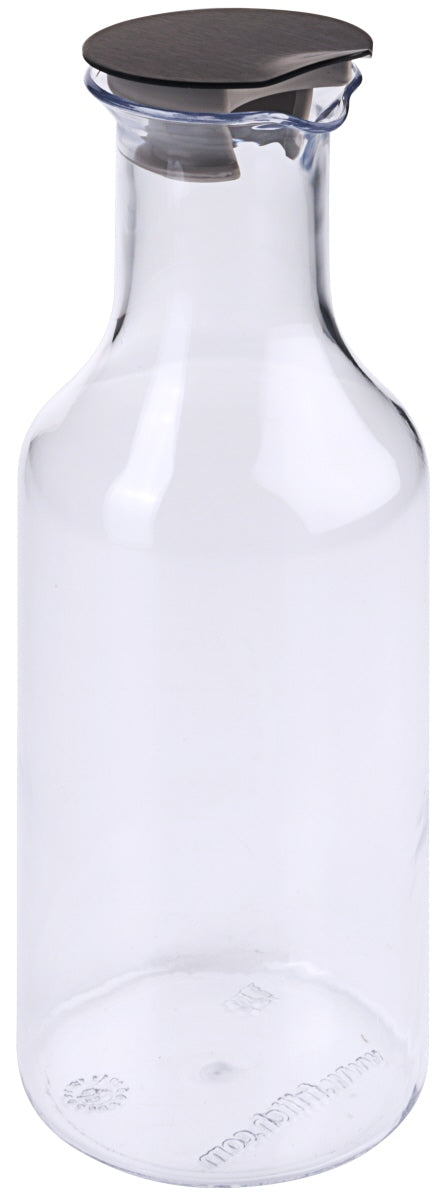 Glasflasche mit Holzdeckel