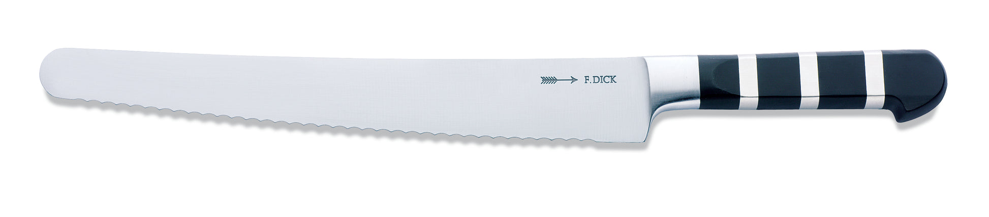 Brotmesser mit gezackter Klinge.