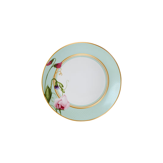 Teller mit floralem Design.