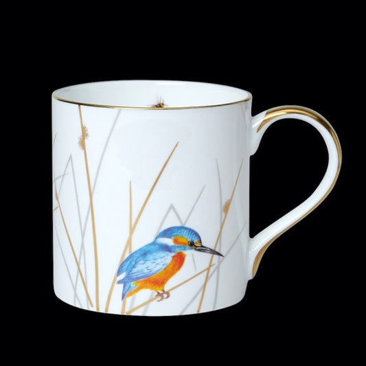 Tasse mit Vogel-Design.