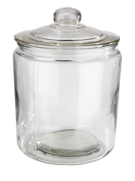 Glasbehälter mit Deckel