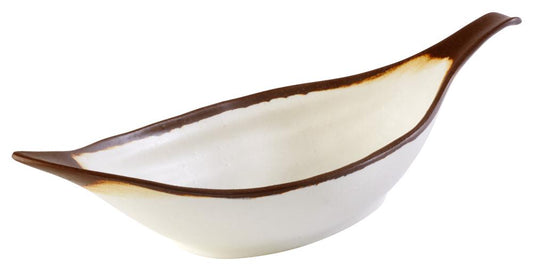 Blattschale -CROCKER-, 42 x 14 cm, H: 9,5 cm