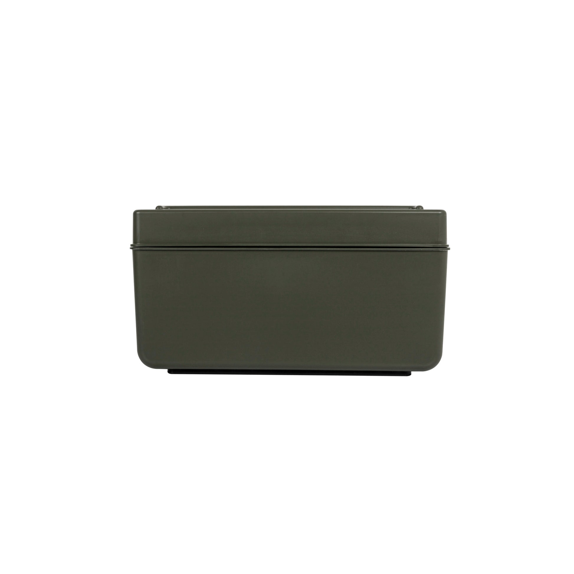 Grüne Thermobox mit Griff.