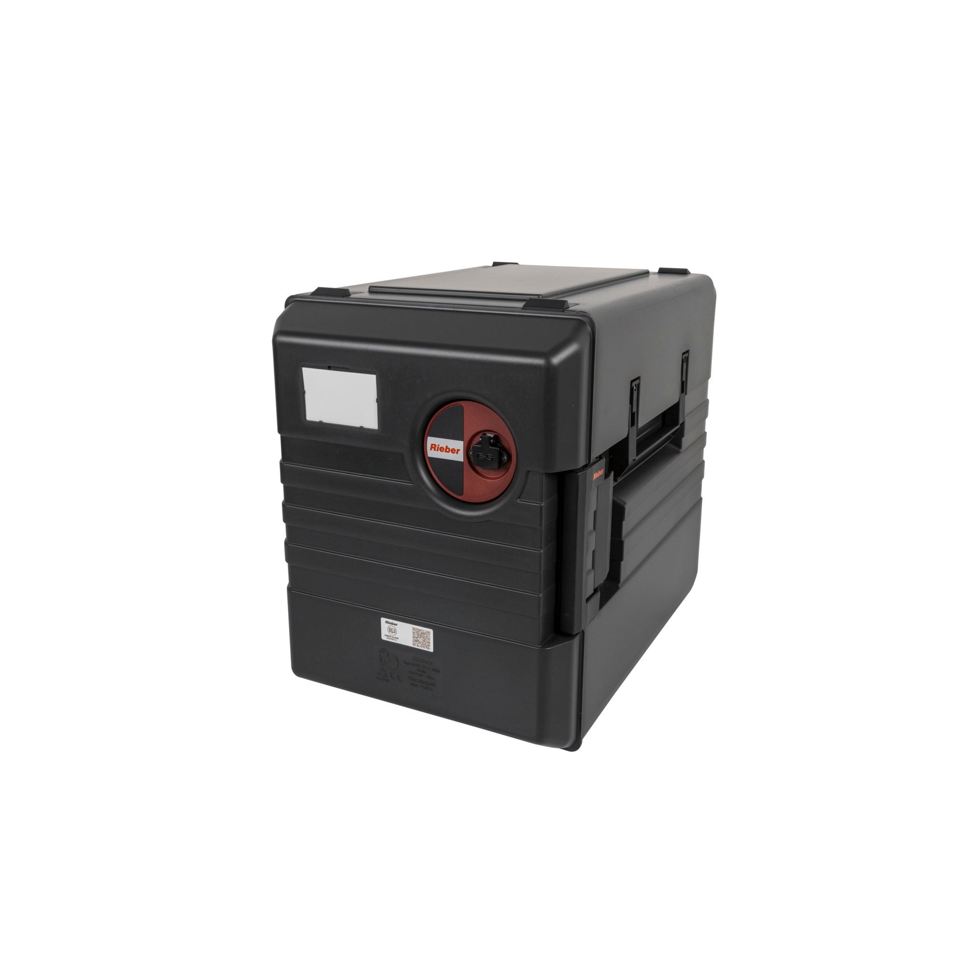 Thermobox für Lebensmitteltransport, schwarz.