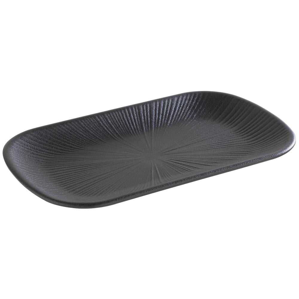 GN 1/4 Tablett -NERO-, 26,5 x 16,2 cm, H: 2,5 cm