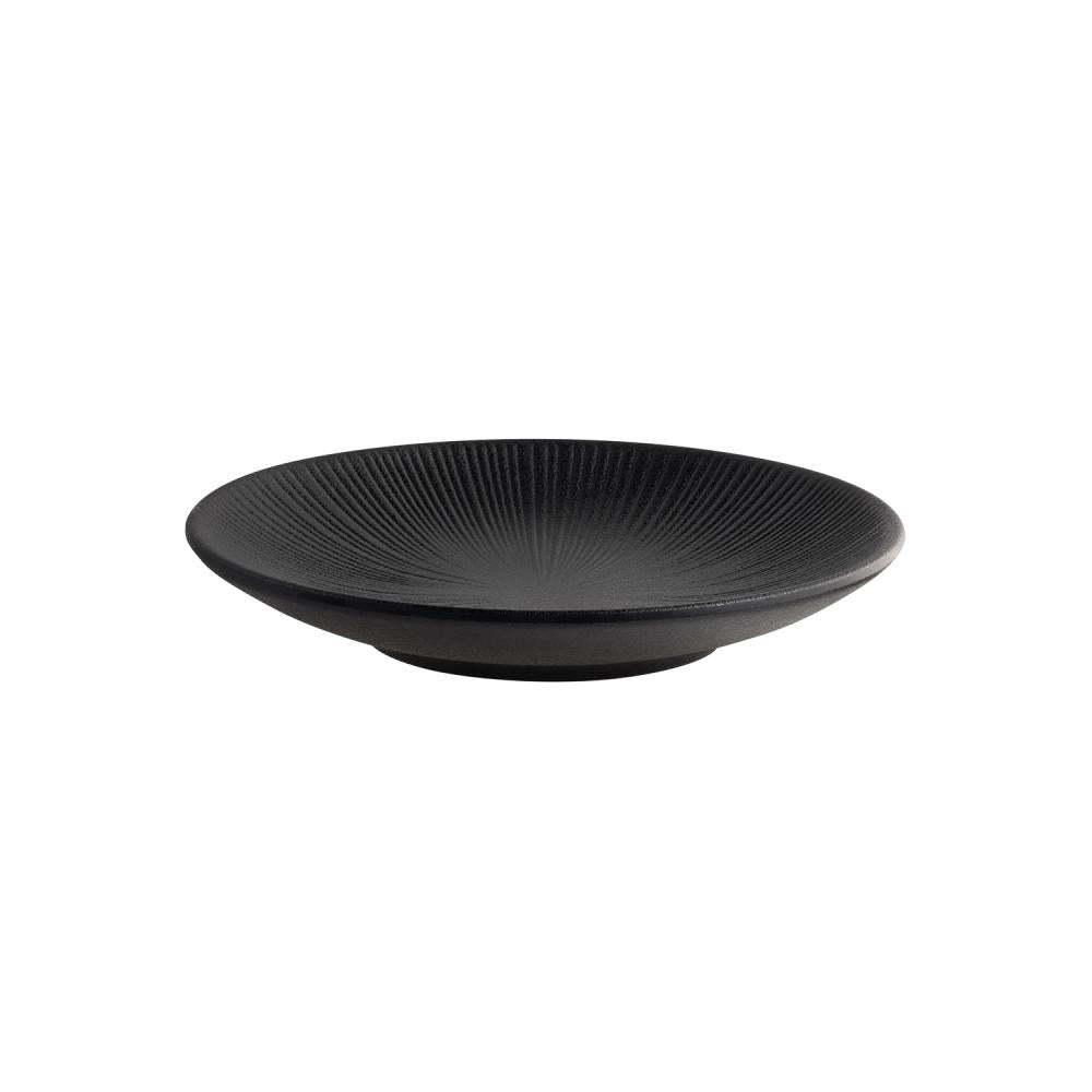 Teller -NERO-, Ø 18 cm, H: 3 cm
