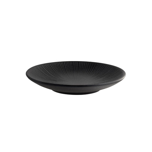 Teller -NERO-, Ø 18 cm, H: 3 cm