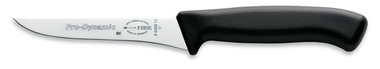 Schwarzes Messer mit gebogener Klinge.