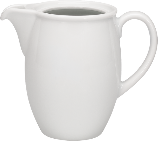 Weiße Kaffeekanne für Gastronomie