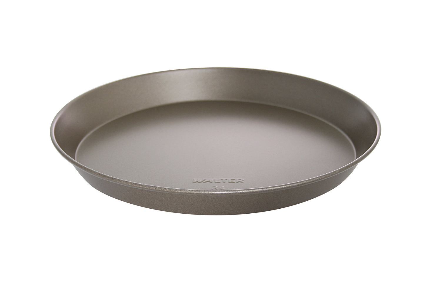 Runder Gastronomie-Servierteller aus Metall.