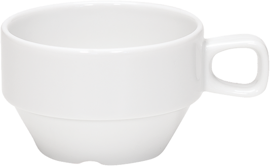 Weiße Kaffeetasse, B2B Gastronomie.