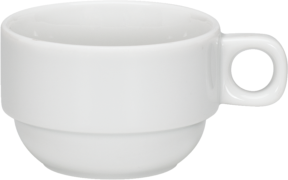 Weiße Kaffeetasse, B2B Gastronomie