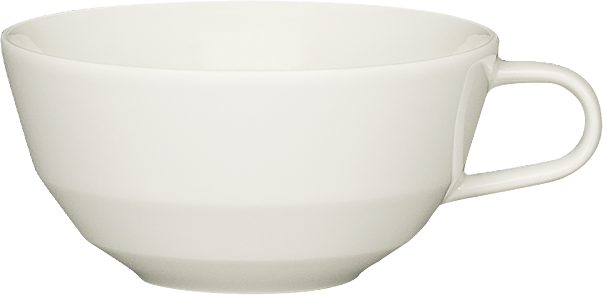 Weiße Kaffeetasse für Gastronomie