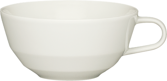 Weiße Kaffeetasse für Gastronomie
