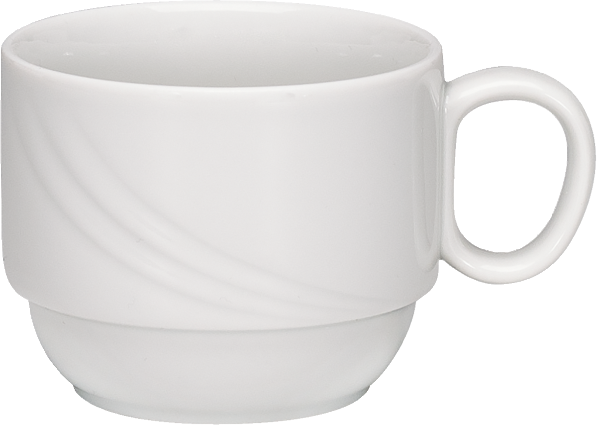 Weiße Kaffeetasse, B2B Gastronomie