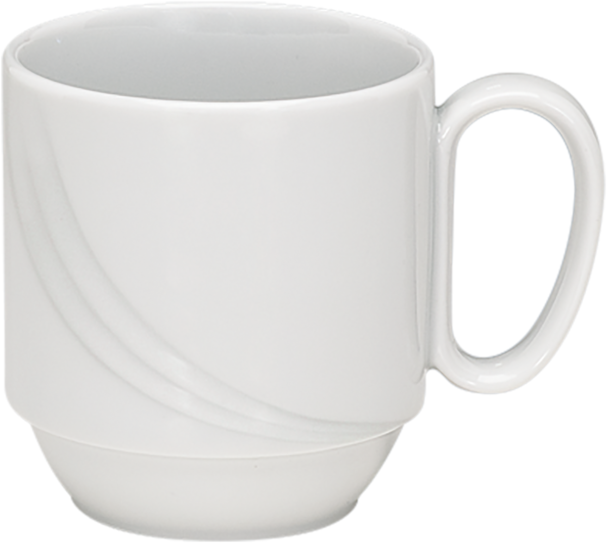 Spezialbecher stapelbar Relief 0.28l 'DONNA SENIOR'