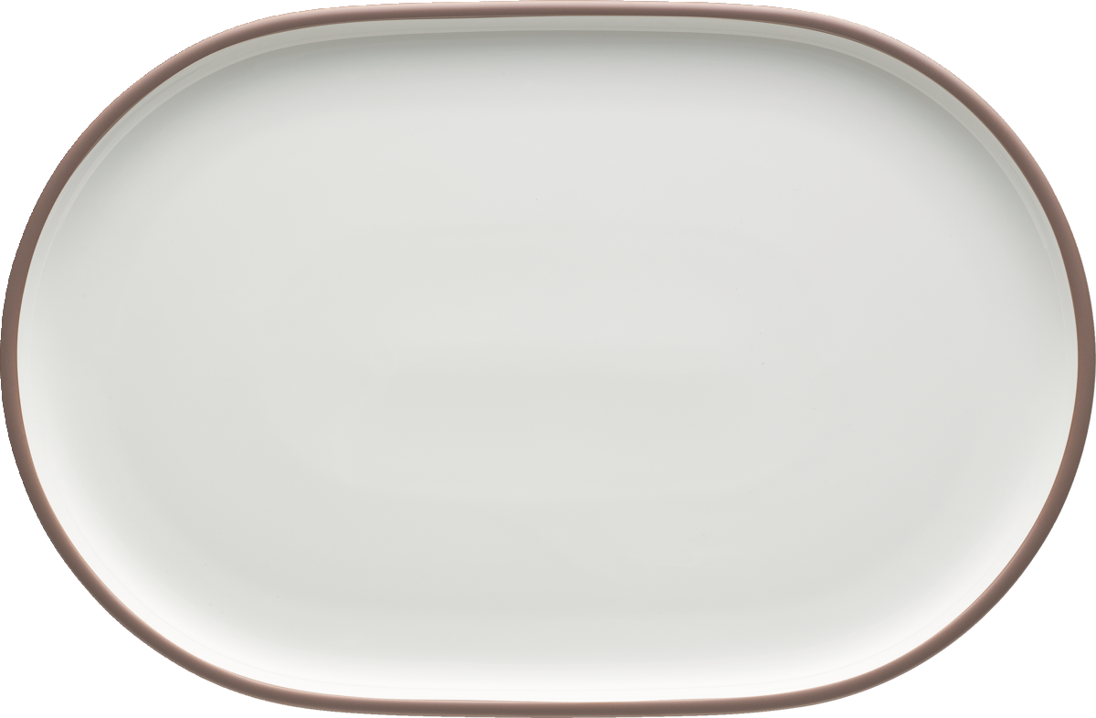 Weiße Keramik-Schüssel für Gastronomie