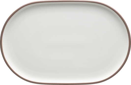 Weiße Keramik-Schüssel für Gastronomie