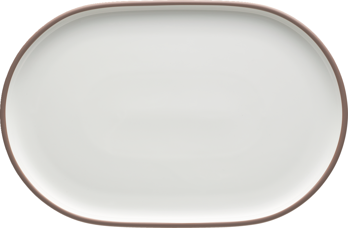 Weiße Keramik-Schüssel für Gastronomie