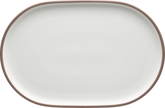 Weiße Keramik-Schüssel für Gastronomie