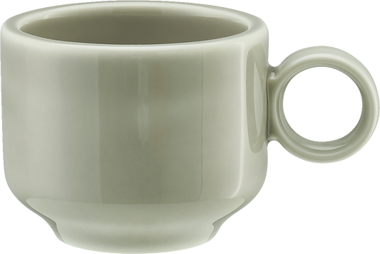 Weiße Kaffeetasse für Gastronomie