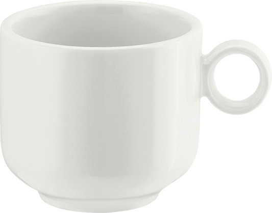 Weiße Kaffeetasse, B2B Gastronomie.