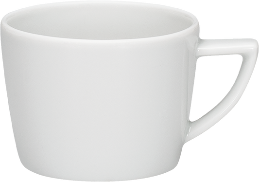Weiße Kaffeetasse für Gastronomie