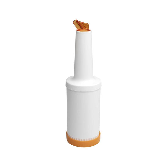 Dosier-/Vorratsflasche, orange, Ø 9 cm, H: 33 cm, 0,85 Liter