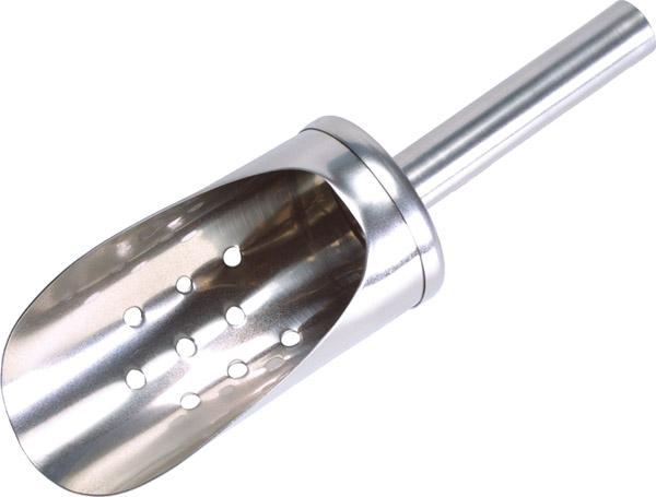 Metallische Schöpfkelle für Gastronomie