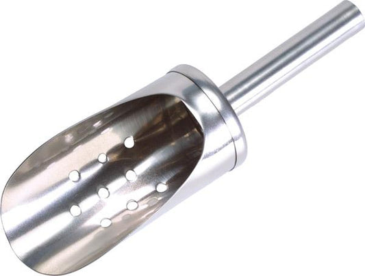 Metallische Schöpfkelle für Gastronomie