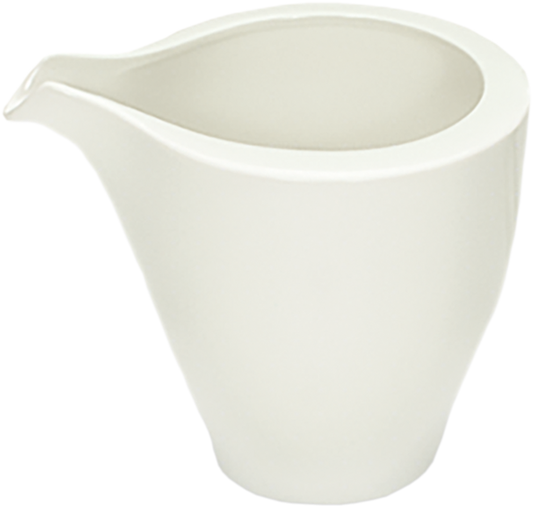 Weiße Kaffeekanne für Gastronomie