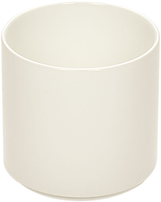 Leerer weißer Becher, B2B Gastronomie