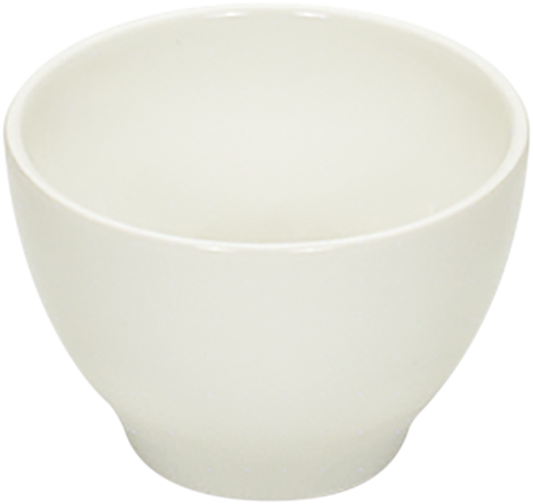Weiße Schale für Gastronomiezwecke