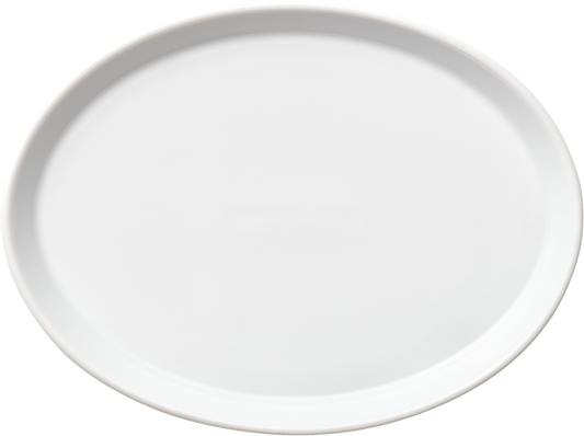 Leeres weißes Serviertablett, B2B Gastronomie