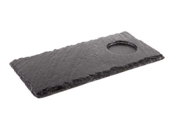 Naturschieferplatte -MORRA-, 25 x 12 cm