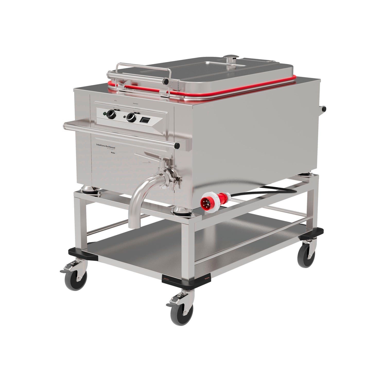 Gastronomie-Kochgerät auf Rollen.