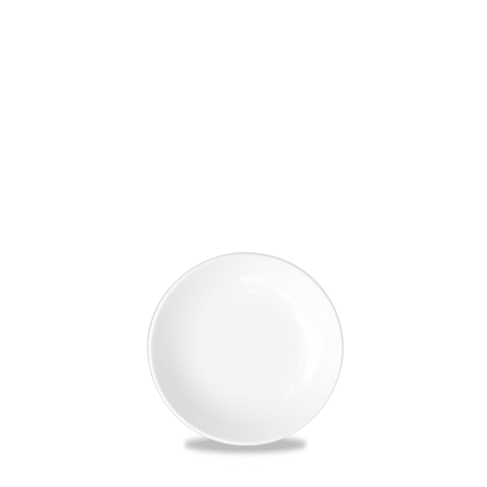 Leere weiße Porzellan-Schale