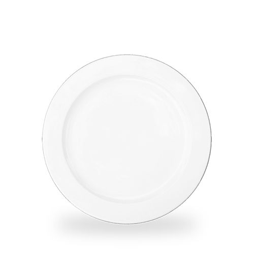Leere weiße Teller, B2B Gastronomie