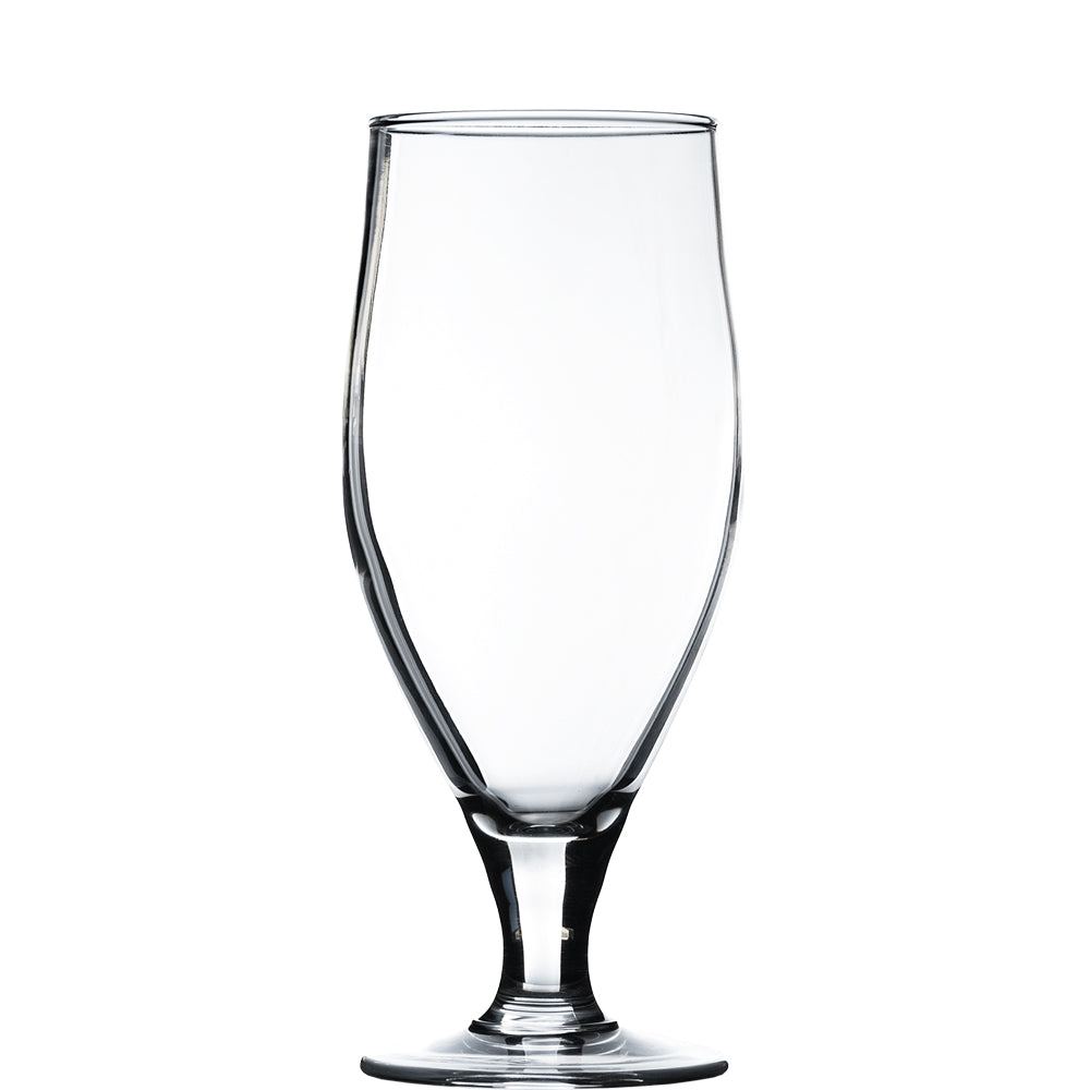 Schlankes Champagnerglas, leer