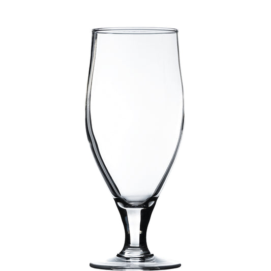 Schlankes Champagnerglas, leer