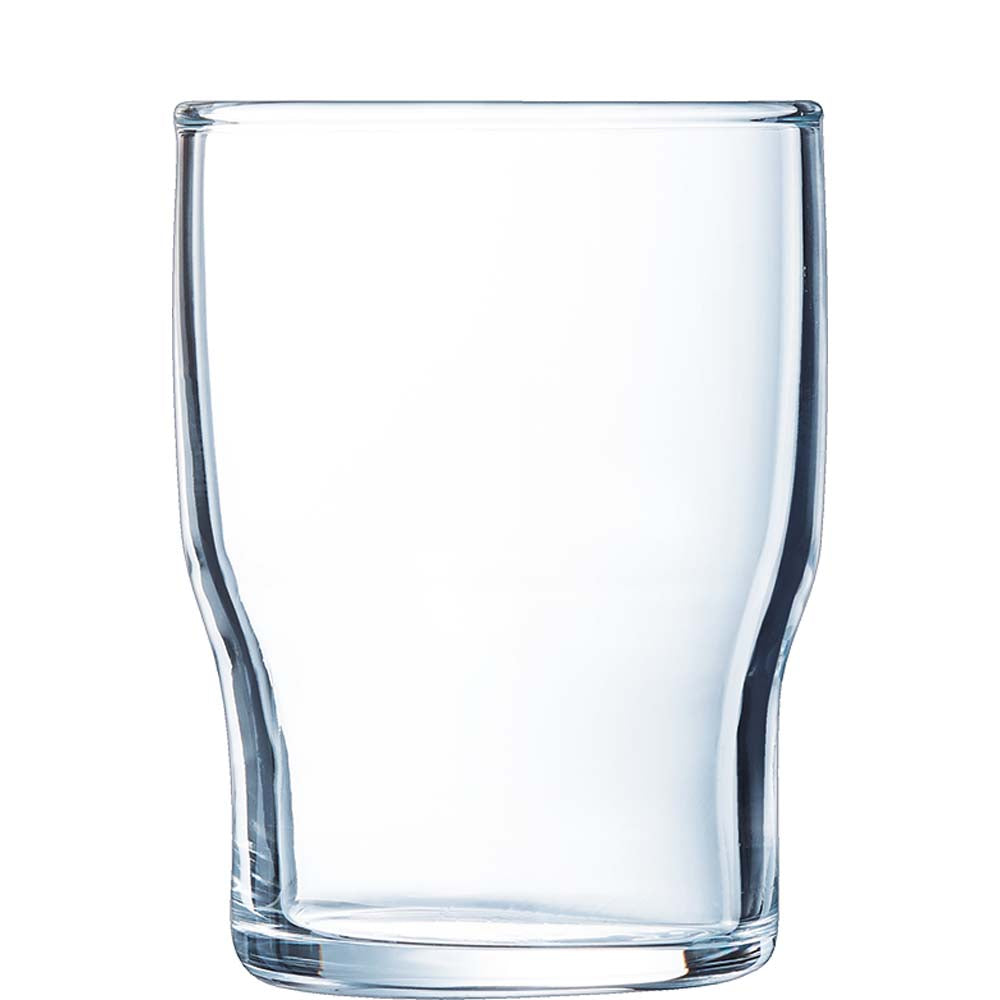 Leeres Glas für Getränke