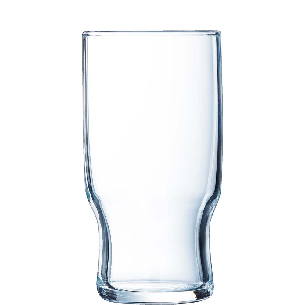 Leeres Glas, hohes Gastronomieglas